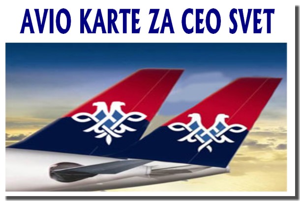 AVIO KARTE ZA CEO SVET